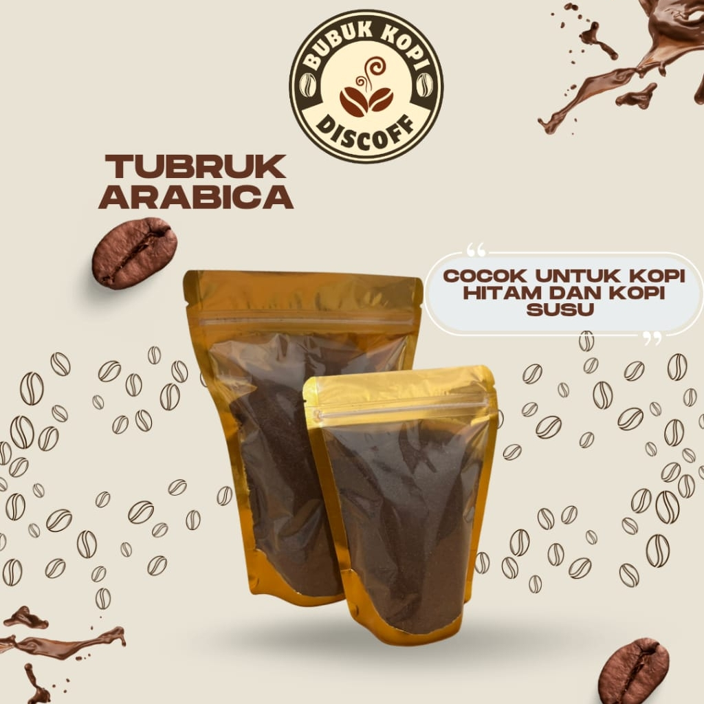 

Kopi Tubruk Bubuk Arabika 200Gr