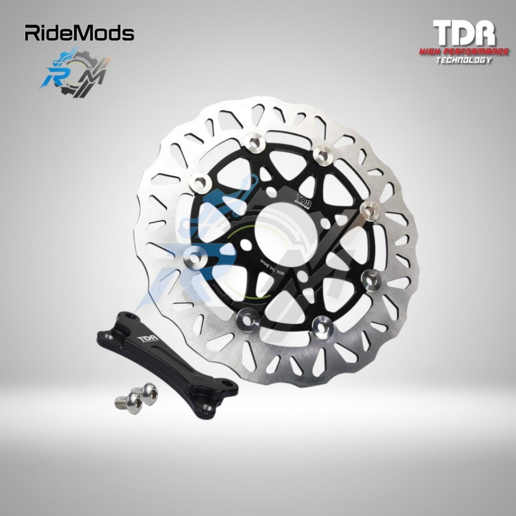 Piringan Cakram/Disc Brake TDR Floating Rotor 260MM Vario150 Black