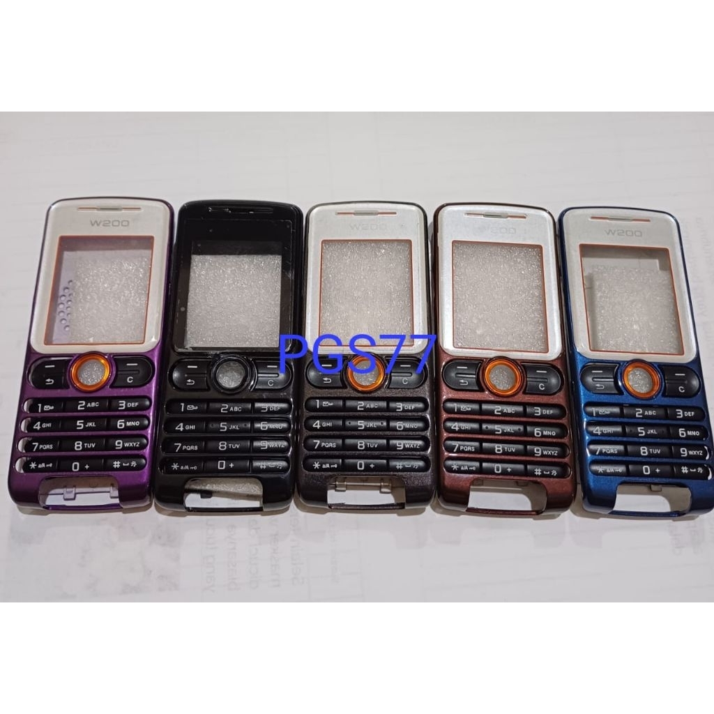 Casing sony ericson W200