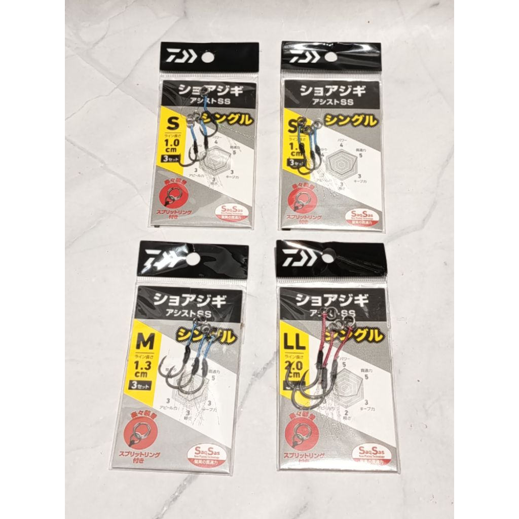 Kail pancing DAIWA SHORE JIGGING assist SS