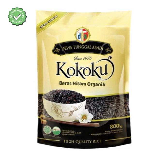 

Kokoku Beras Hitam Organik 800gram