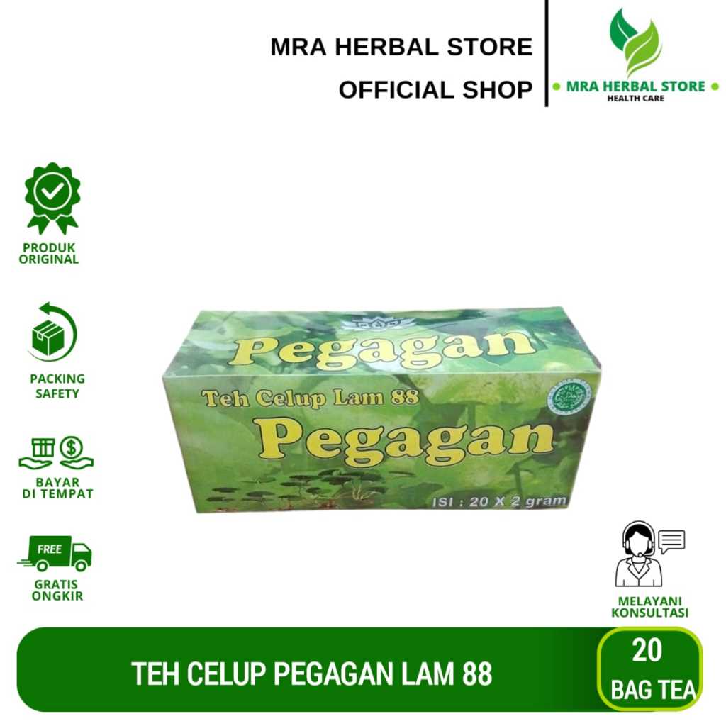 

Teh Celup Pegagan Lam 88 isi 20 Tea Bag