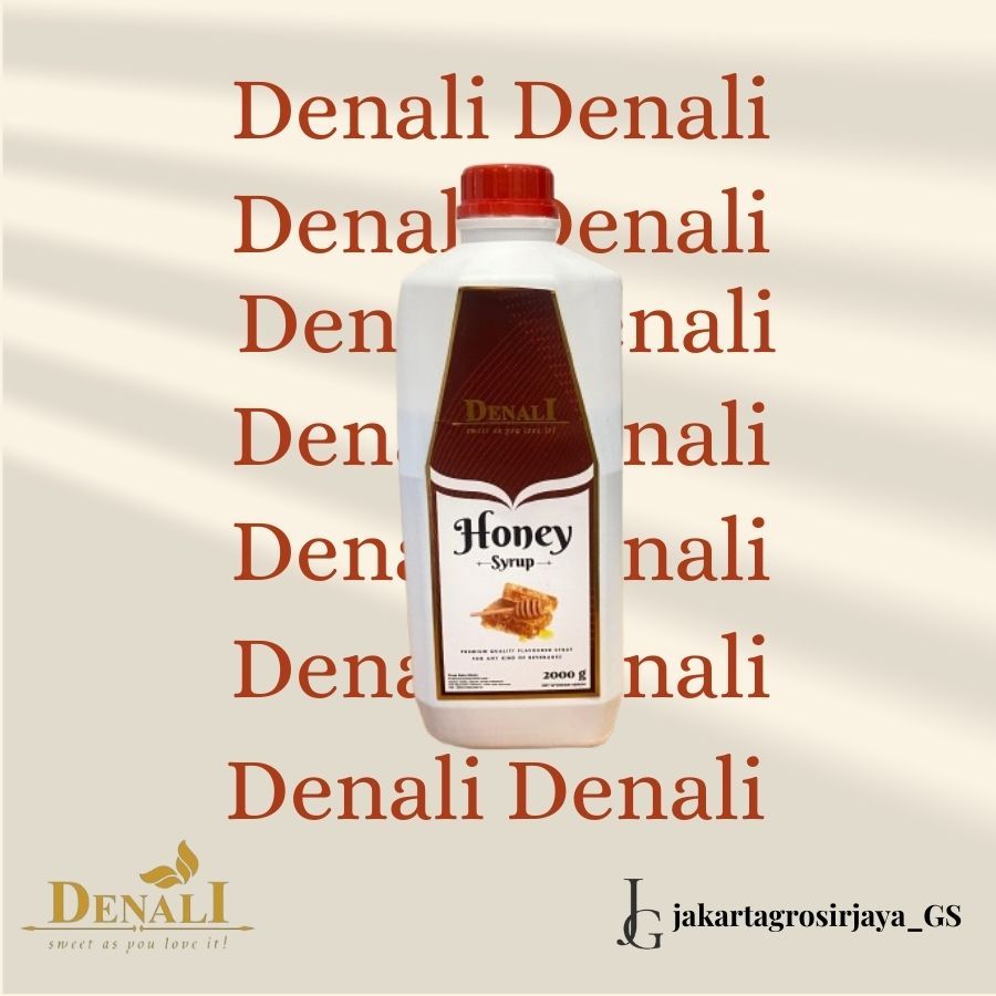 

Denali Honey Syrup Sauce Sirup Madu - 2000 gr