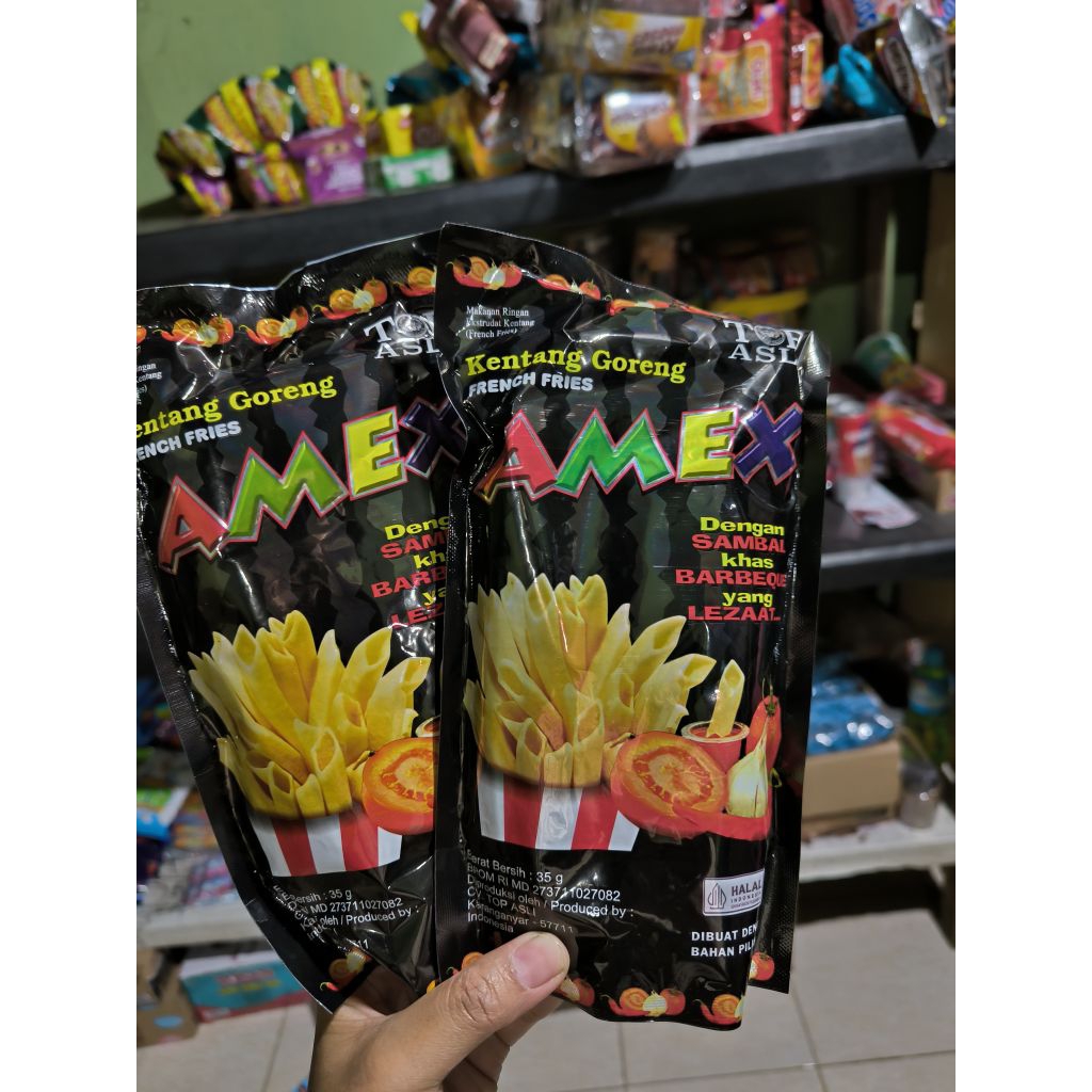 

Snack Kentang Goreng Amex