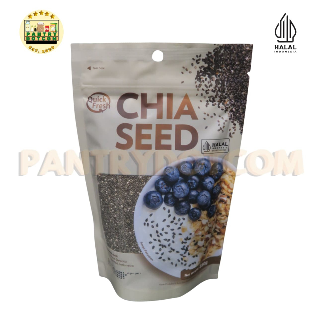 

Quick Fresh Chia Seed 250g - Superfood untuk Kesehatan dan Nutrisi Sehari-hari