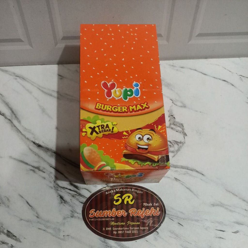 

YUPI BURGER MAX BERAT 120 GRAM