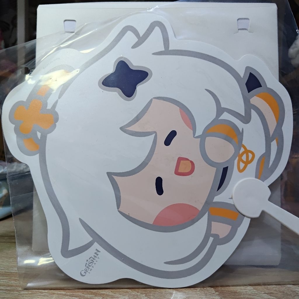 Genshin Impact Genshin Minini Line Friends Paimon Fan Kipas Big Besar