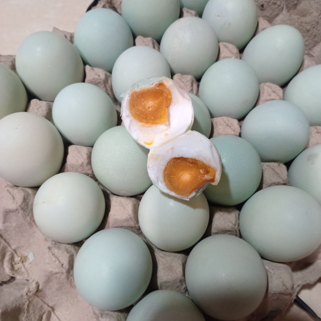 

Telur Asin Matang Enak Cocok buat teman makan ukuran besar AB