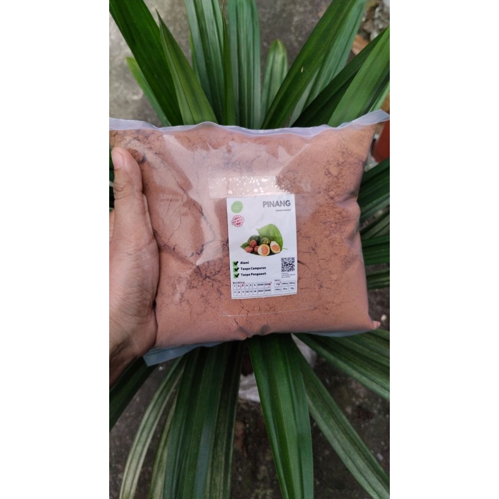 

500 gr serbuk pinang powder/bubuk buah pinang murni