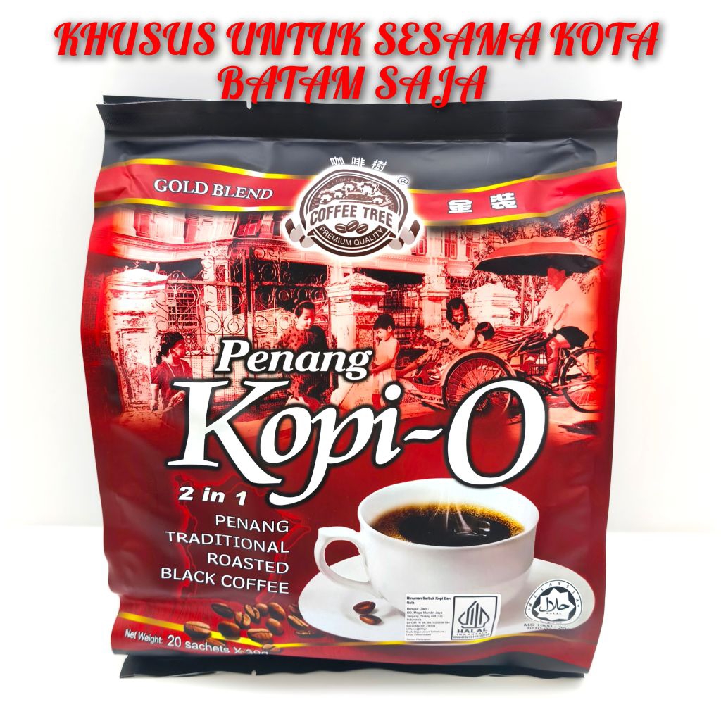 

Coffee Tree Penang Kopi-O isi 20 sachets
