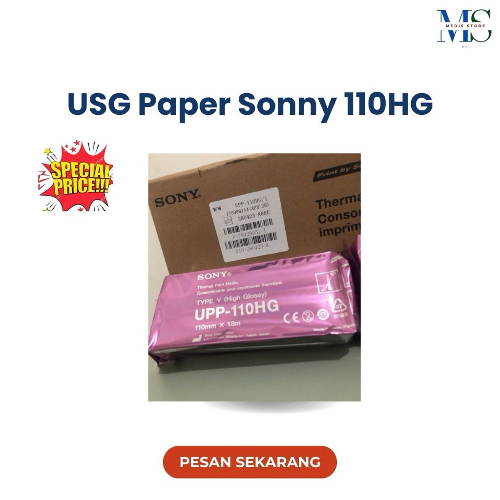 Kertas USG sony | USG paper sony 110HG | usg paper
