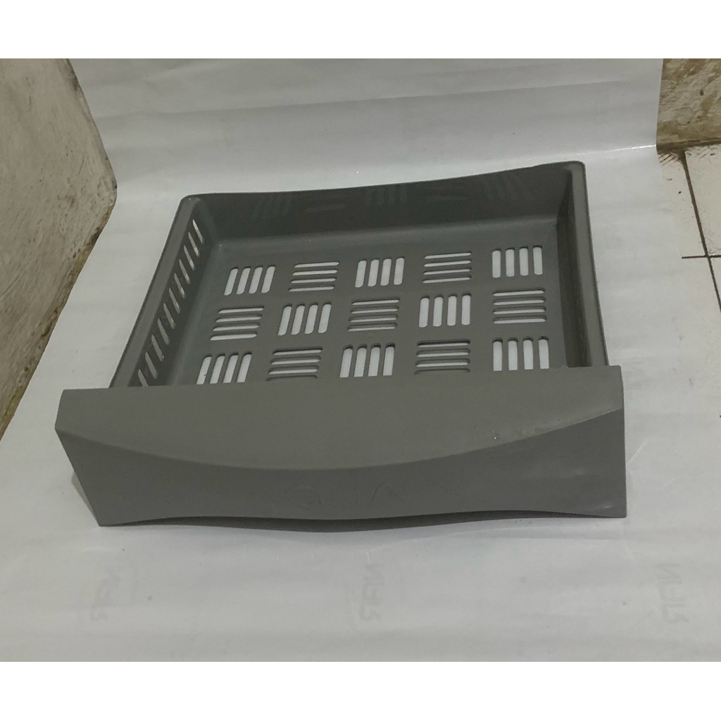 RAK BOX LACI BAWAH KULKAS AQUA 1 PINTU AQR-D190 ORIGINAL SECOND