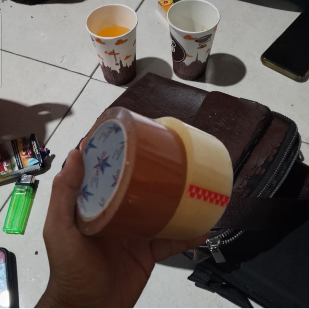 

lakban mpi 45mm 100yard bening/coklat