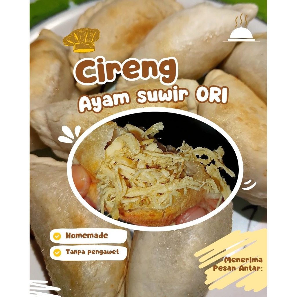 

Cireng isi Ayam suwir Ori
