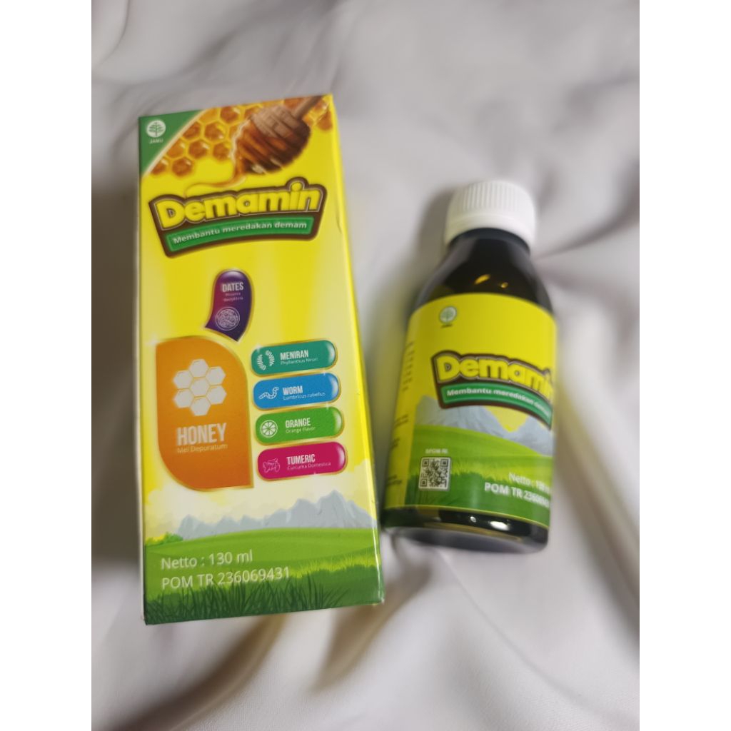 

Demamin Madu Demam Tipes/DBD