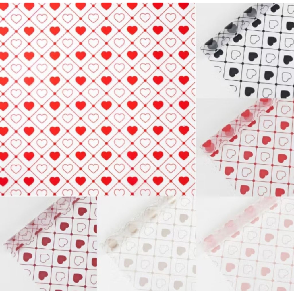 

KERTAS BUCKET BUNGA MOTIF LOVE HARGA PER LEMBAR