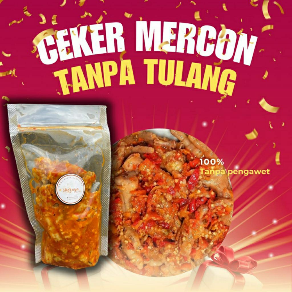 

ceker mercon tanpa tulang nagih