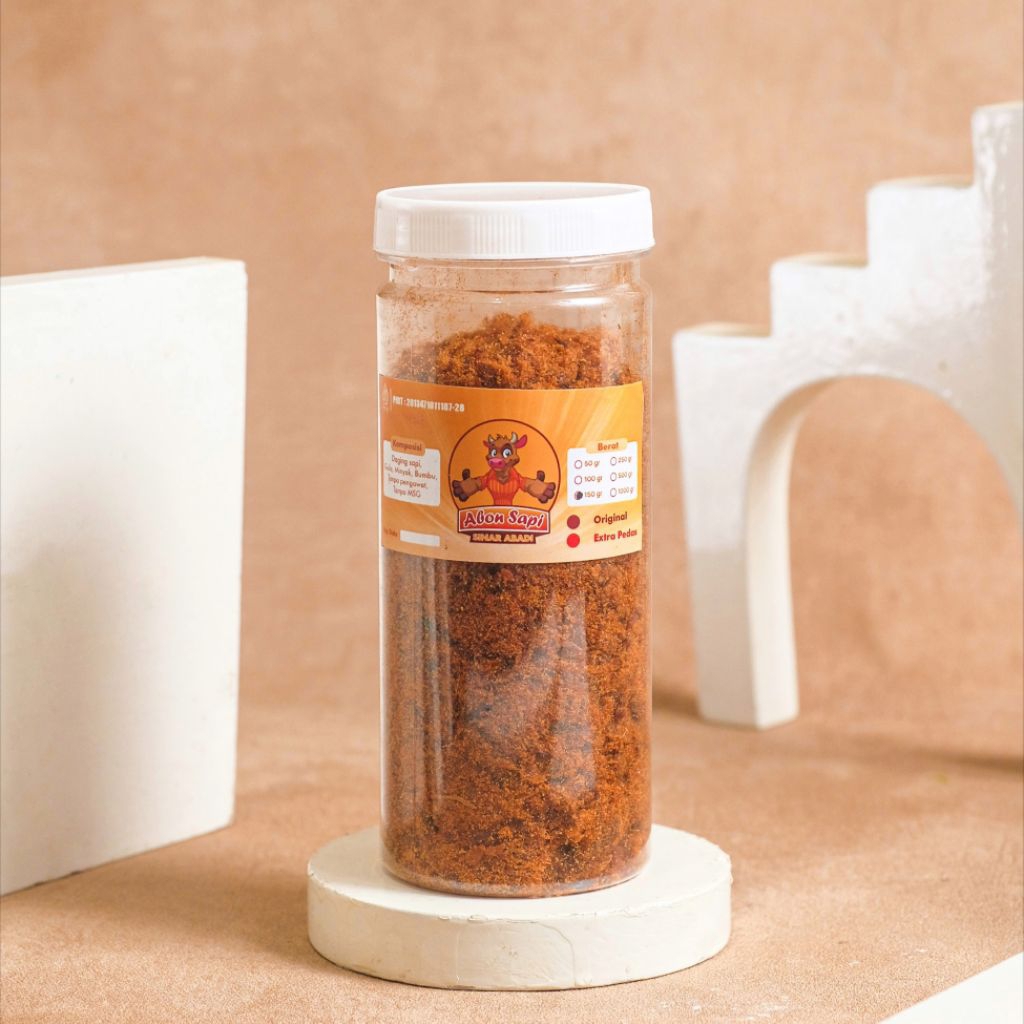 

[TOPLES 150GR SAPI GRADE B] ABON ASLI JOGJA ORIGINAL & EKSTRA PEDAS ENAK MANIS GURIH