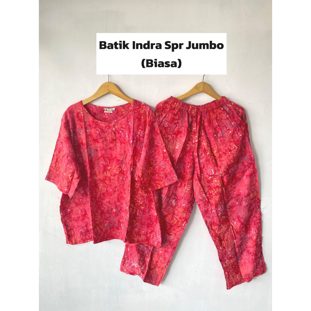 Batik Indra | Setelan Indra Super Jumbo (XXL)