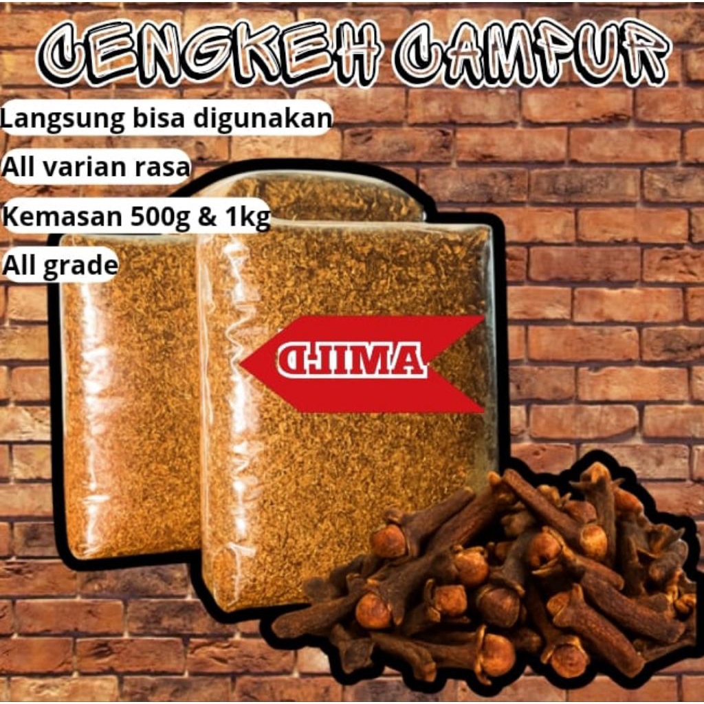 

Cengkeh campur kode DLIM-A, Kemasan 500g dan 1kg