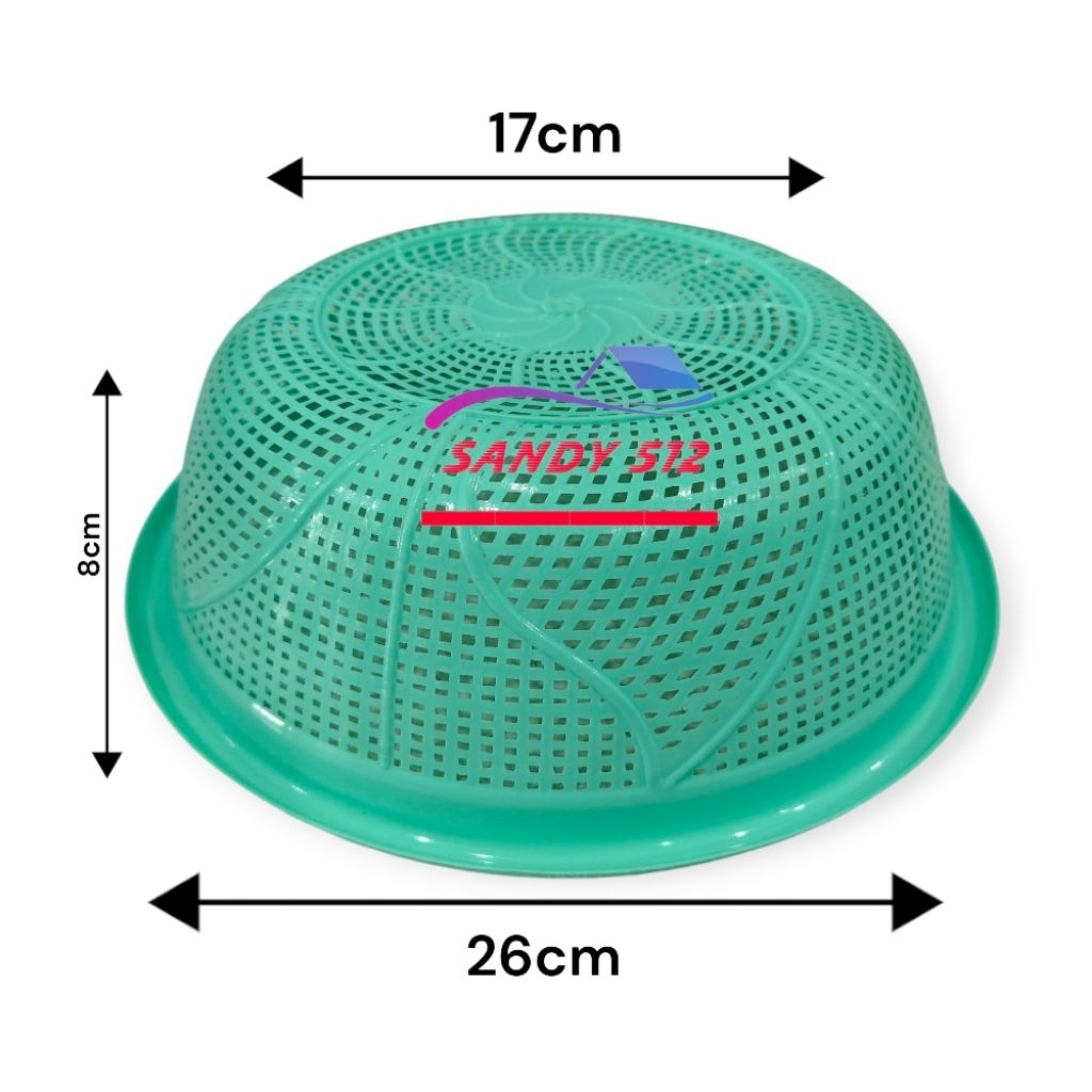 Keranjang sayur plastik 1lusin /12pcs / wakul sayur / saringan sayur