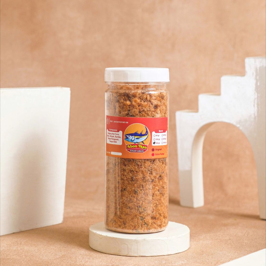 

[TOPLES IKAN TUNA 150GR] ABON IKAN ASLI JOGJA ORIGINAL & EKSTRA PEDAS ENAK MANIS GURIH