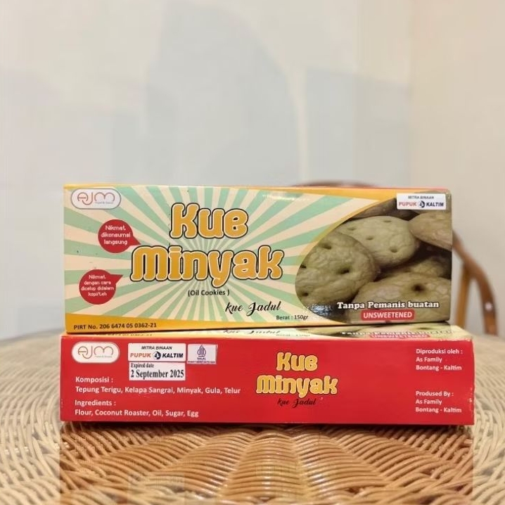 

KUE AJM JADUL— KUE MINYAK TANPA PEMANIS BUATAN RENYAH GURIH