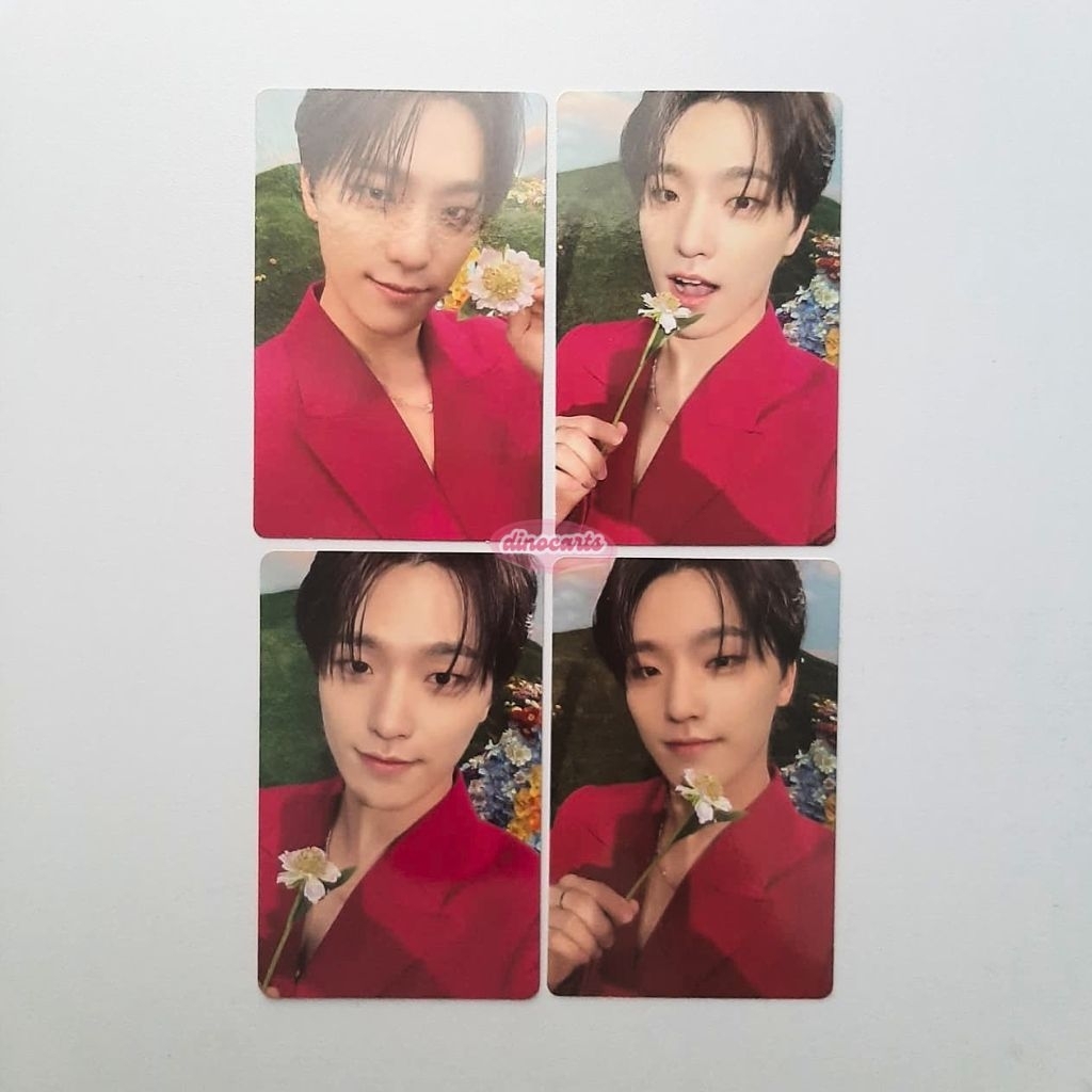 PHOTOCARD POB SEVENTEEN DINO SECTOR 17 NEW BEGINNING COMPACT KIT VER WEVERSE JAPAN BUNGA FLOWER
