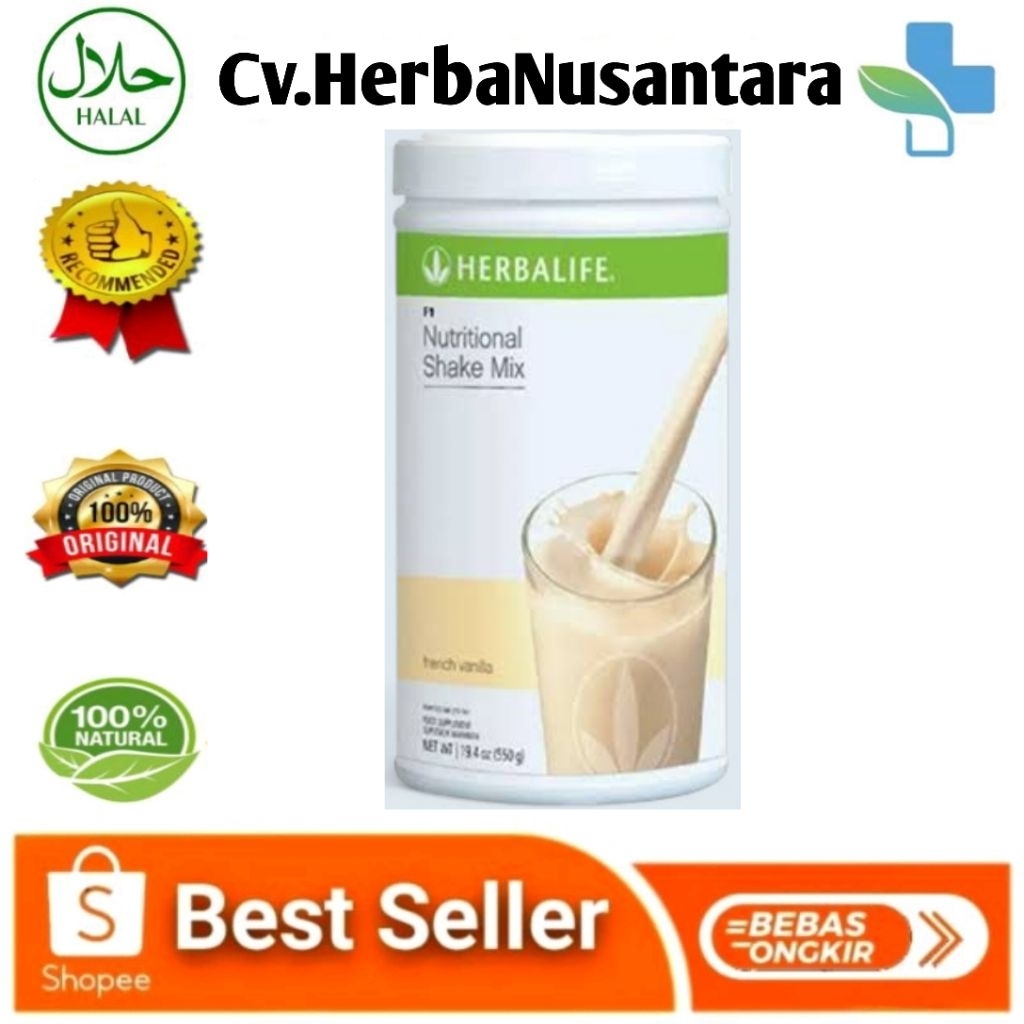 

HERBALIFE SUSU SHAKE VANILA ORIGINAL
