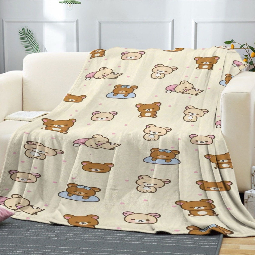 [PREORDER] Selimut Rilakkuma – Selimut Imut 100x150 cm