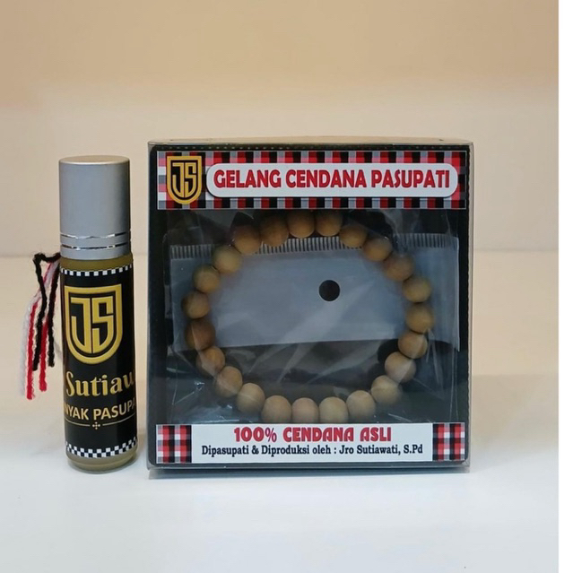 PAKET 2 PRODUK (MINYAK PASUPATI & GELANG PASUPATI)