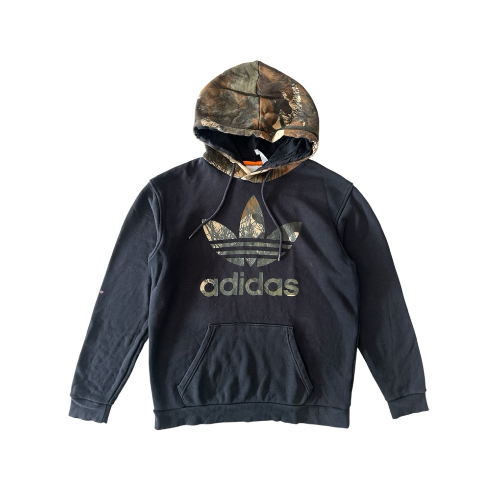 Hoodie Adidas Trefoil Big Logo Camo