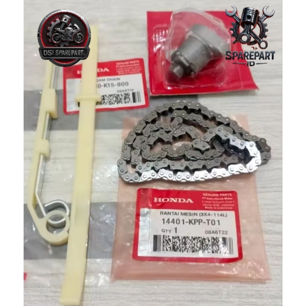 LIDAH TENSIONER SET RANTAI KETENG TONJOKAN KETENG CB 150 R LAMA CBR 150 LAMA KODE PART (k15)