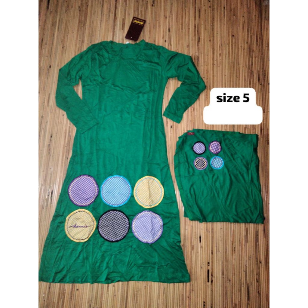 CUCI GUDANG Gamis Dannis size 5