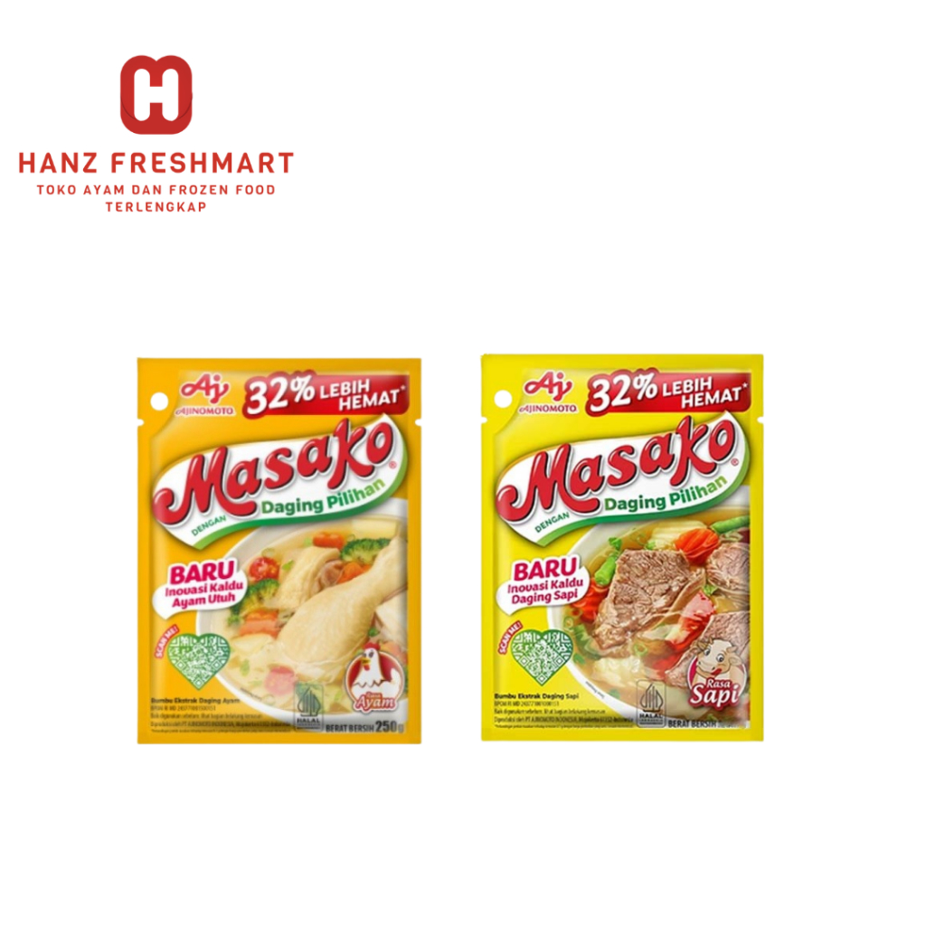 Masako Ayam & Sapi 250gr - Hanz Freshmart