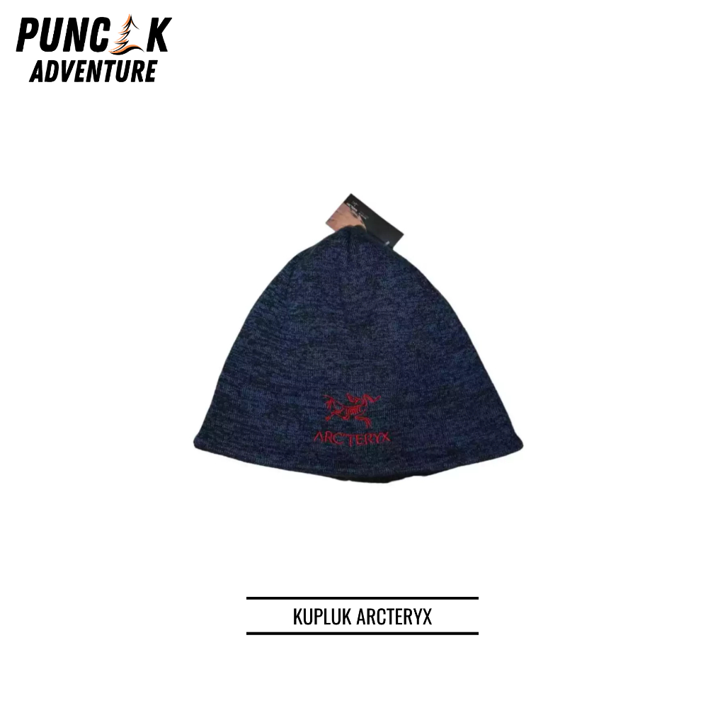 Kupluk Arcteryx Original Bird Word Toque Beanie - Kupluk Outdoor Gunung - Topi Gunung
