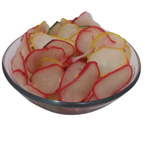 

Kerupuk Mentah Bawang Warna 250 g Kerpuk Premium Kriuk Renyahj Lezat