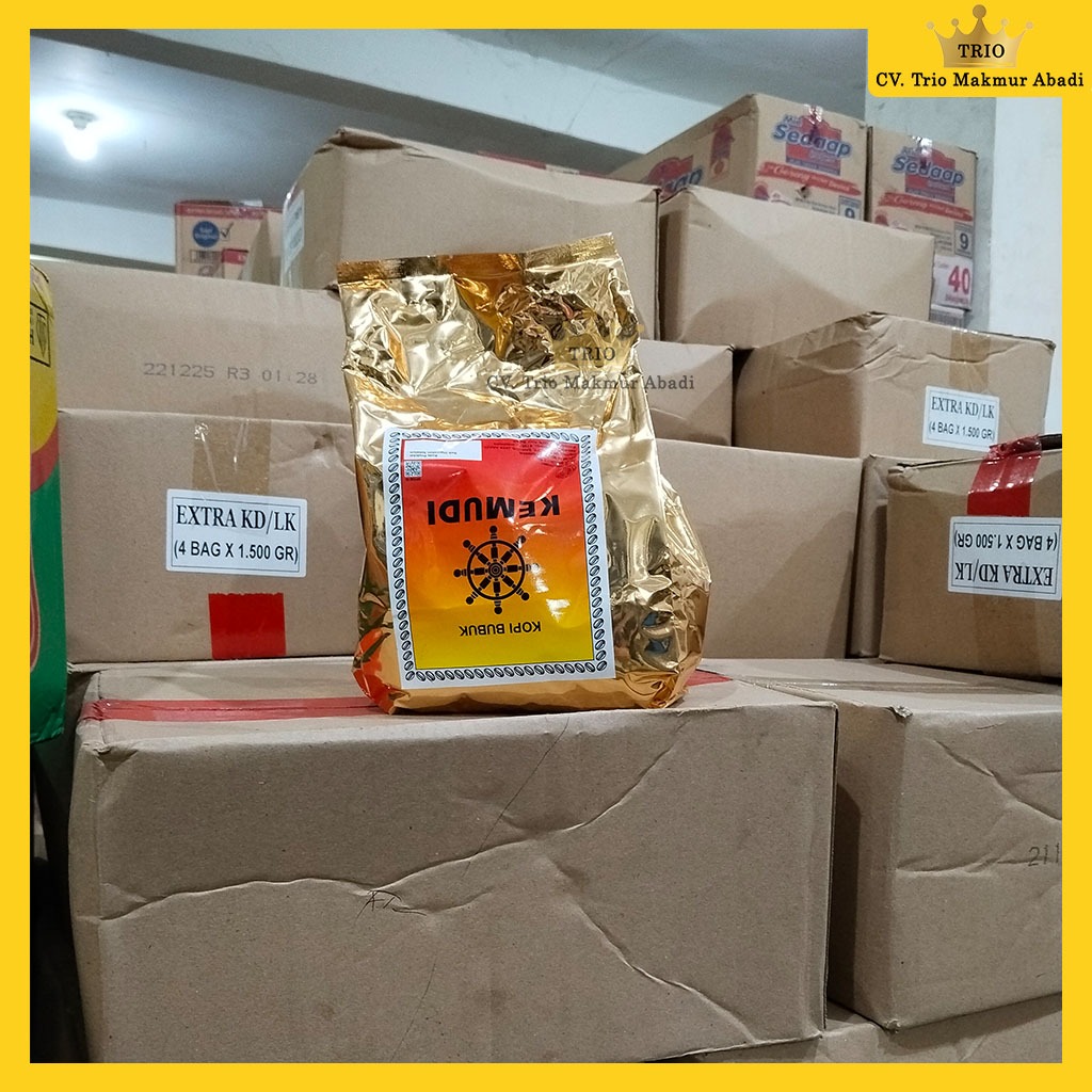 

Kopi Bubuk Kemudi 1,5kg 1 Dus Isi 4 pcs