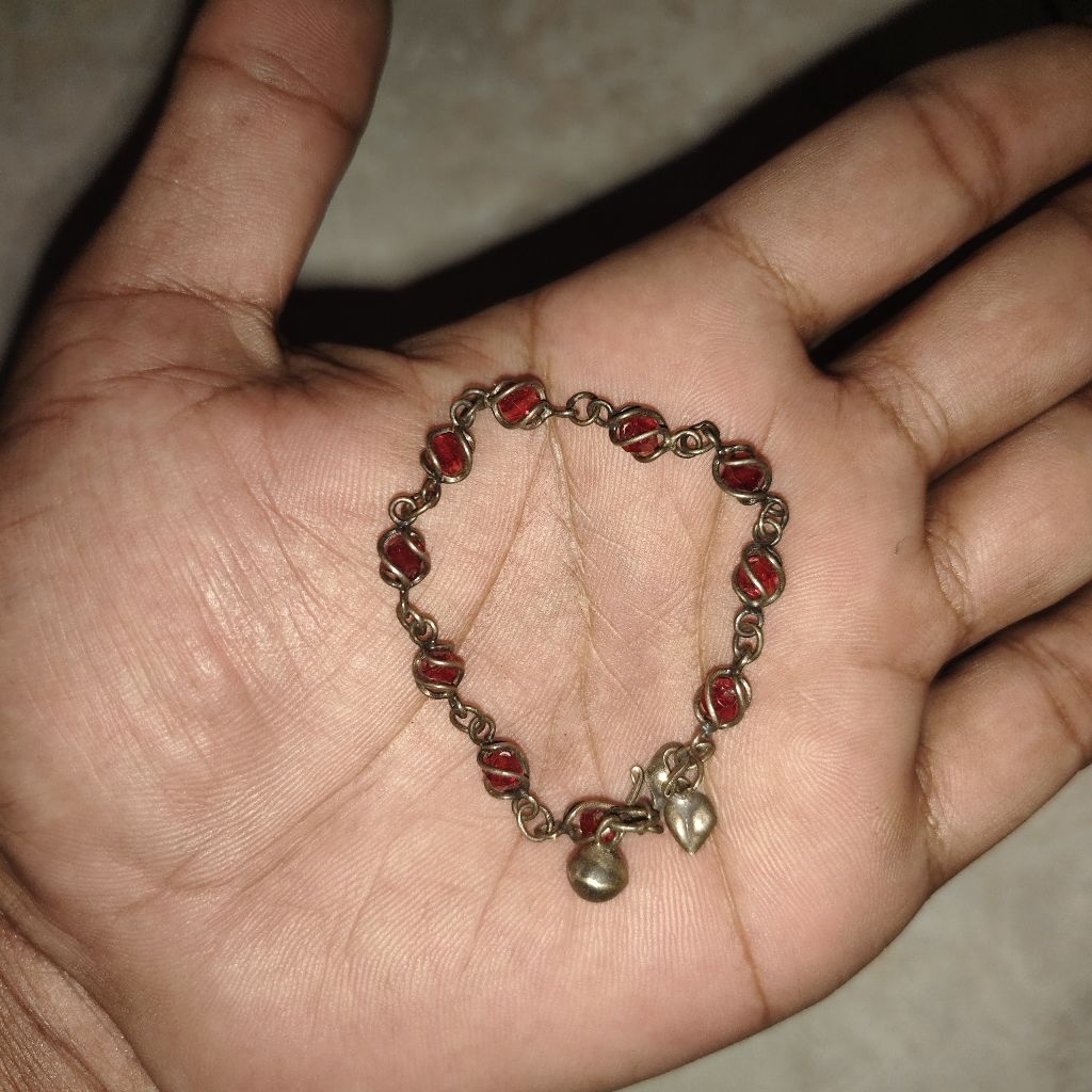 gelang perak kuno jadul unik peninggalan