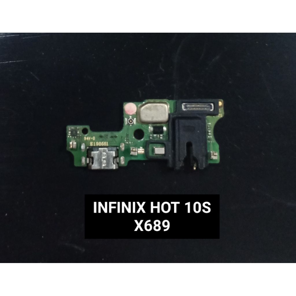 PAPAN BOARD CAS  INFINIX HOT 10S X689 copotan