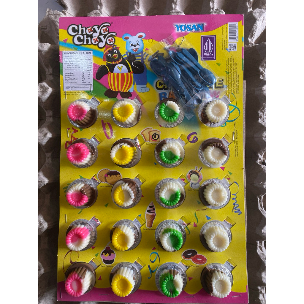

choyo choyo cup 1 pak isi 10pcs