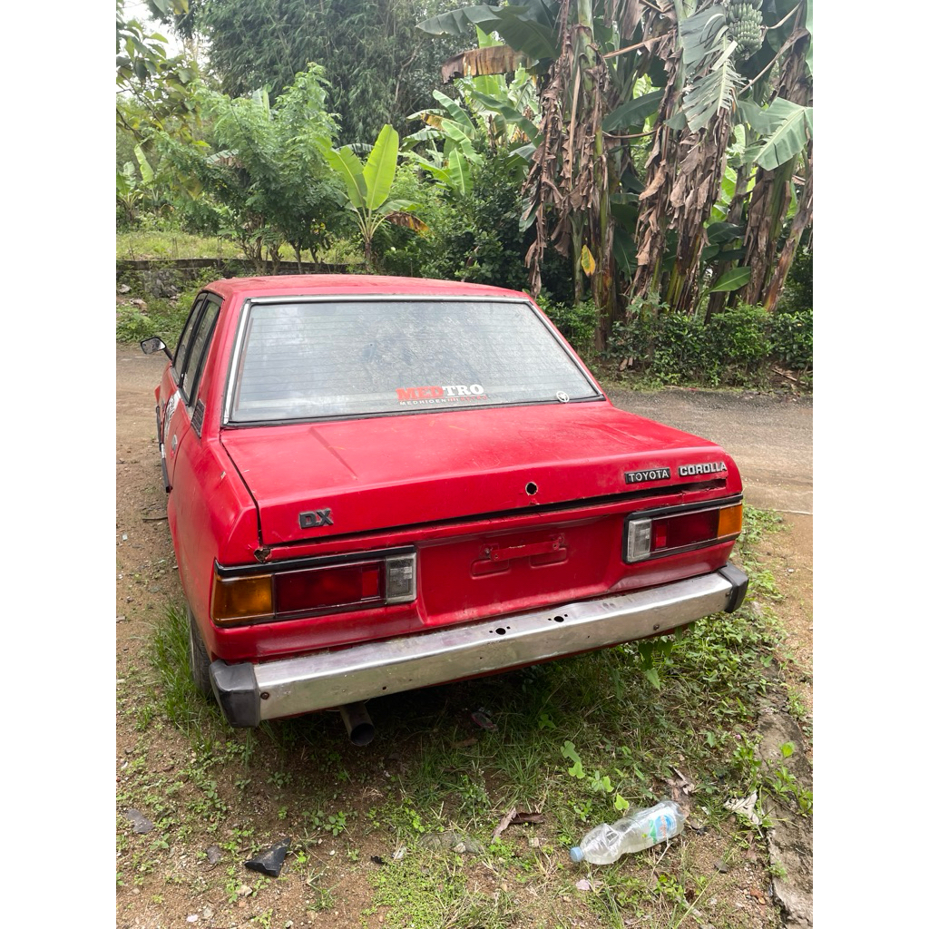 Bemper Bumper Belakang Corolla DX 80 81 Te71