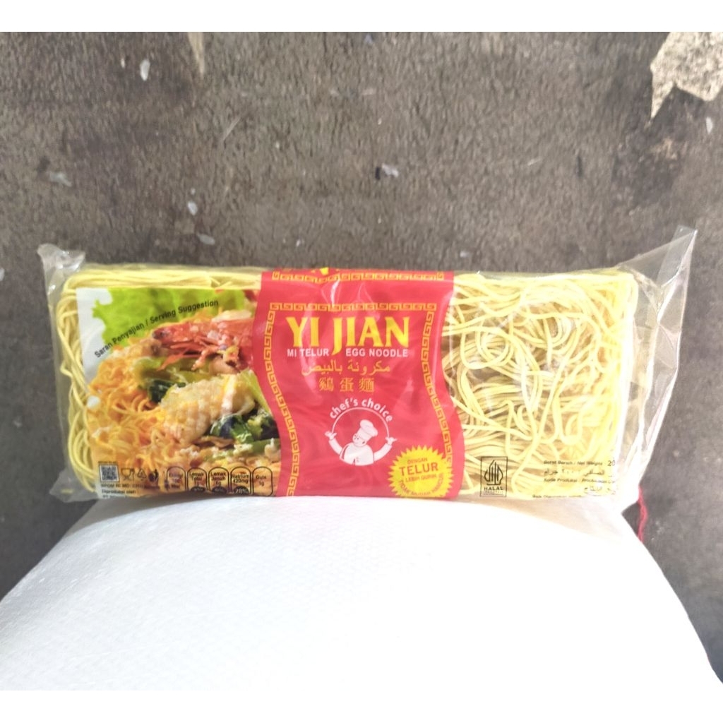 

Mie telur kecil Yi Jian 200gr