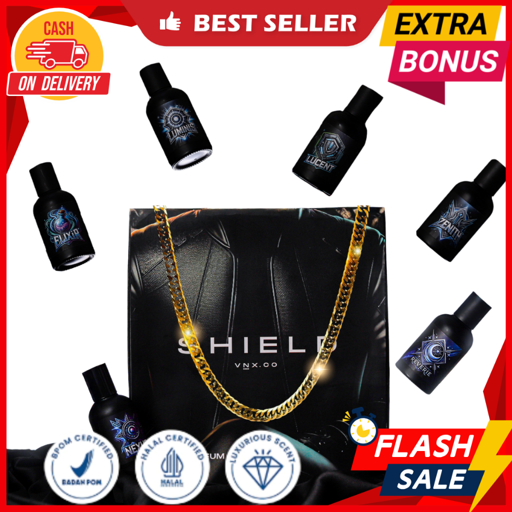 [ DAPAT 7 ] 6 VNX PARFUM + 1 KALUNG MEWAH | WANGI FRESH MEWAH LUXURY ROMANTIC SENSUAL TAHAN LAMA PRI