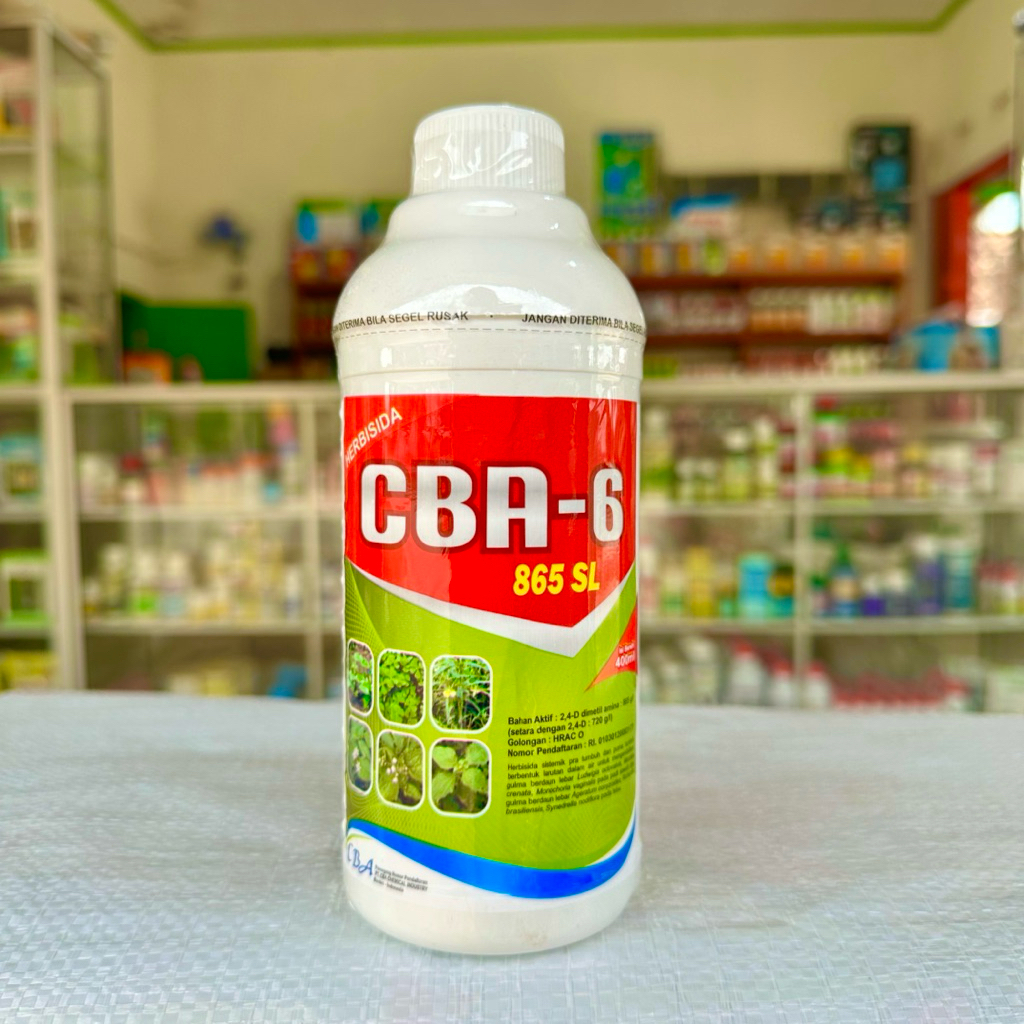 Herbisida CBA-6 865SL isi 400ml - Herbisida Sistemik Selektif Padi dan Pembeku Biji