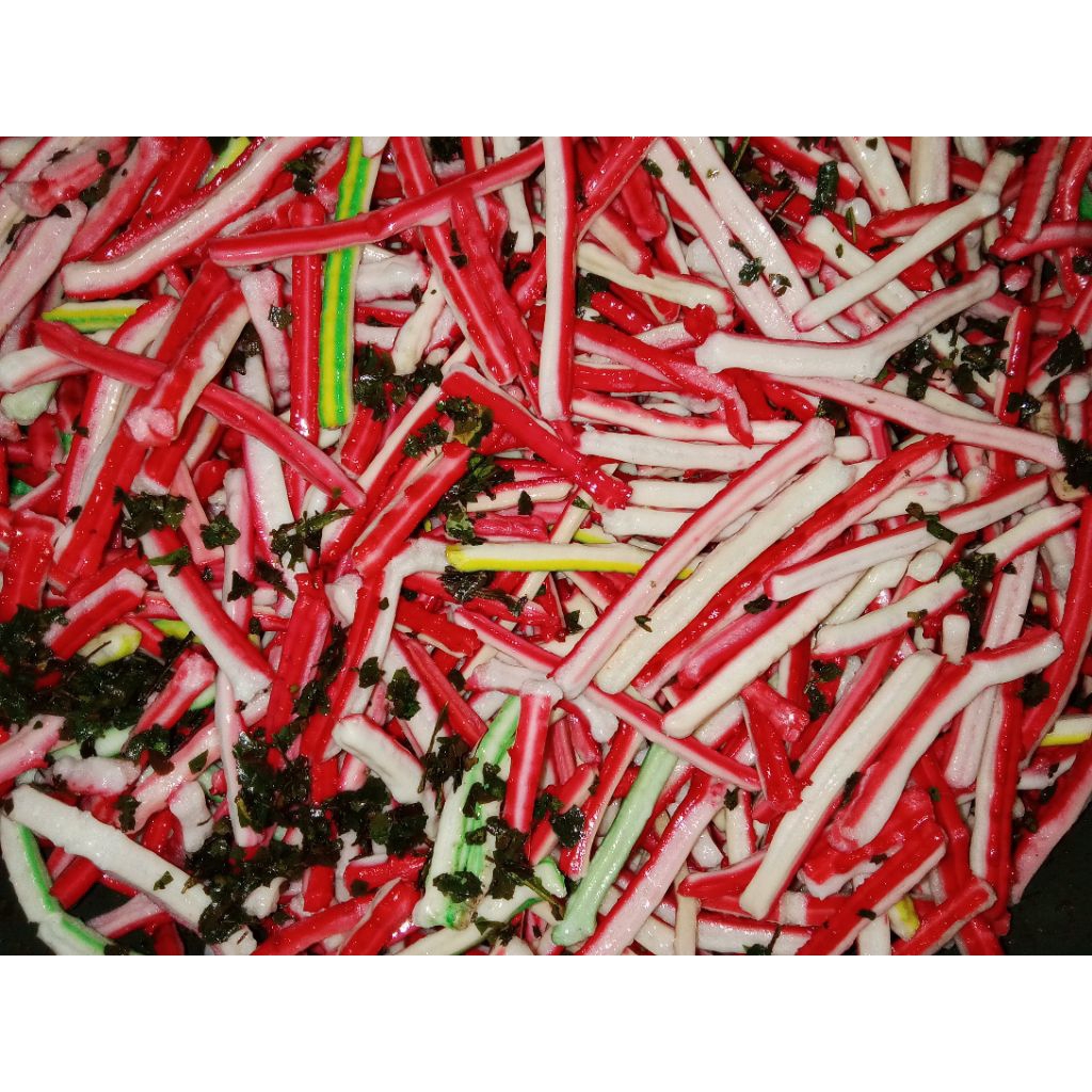 

seblak kerupuk beton kering original daun jeruk