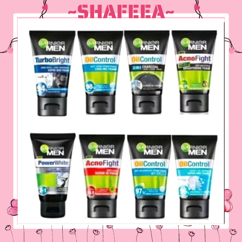 Garnier Men | Sabun Cuci Muka Pria All Variant 100 ML