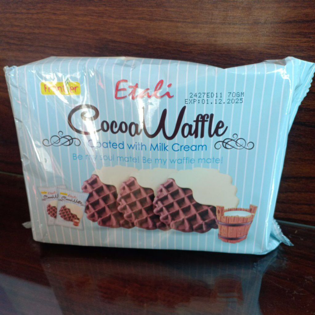 

Etali Cocoa Waffle milk cream