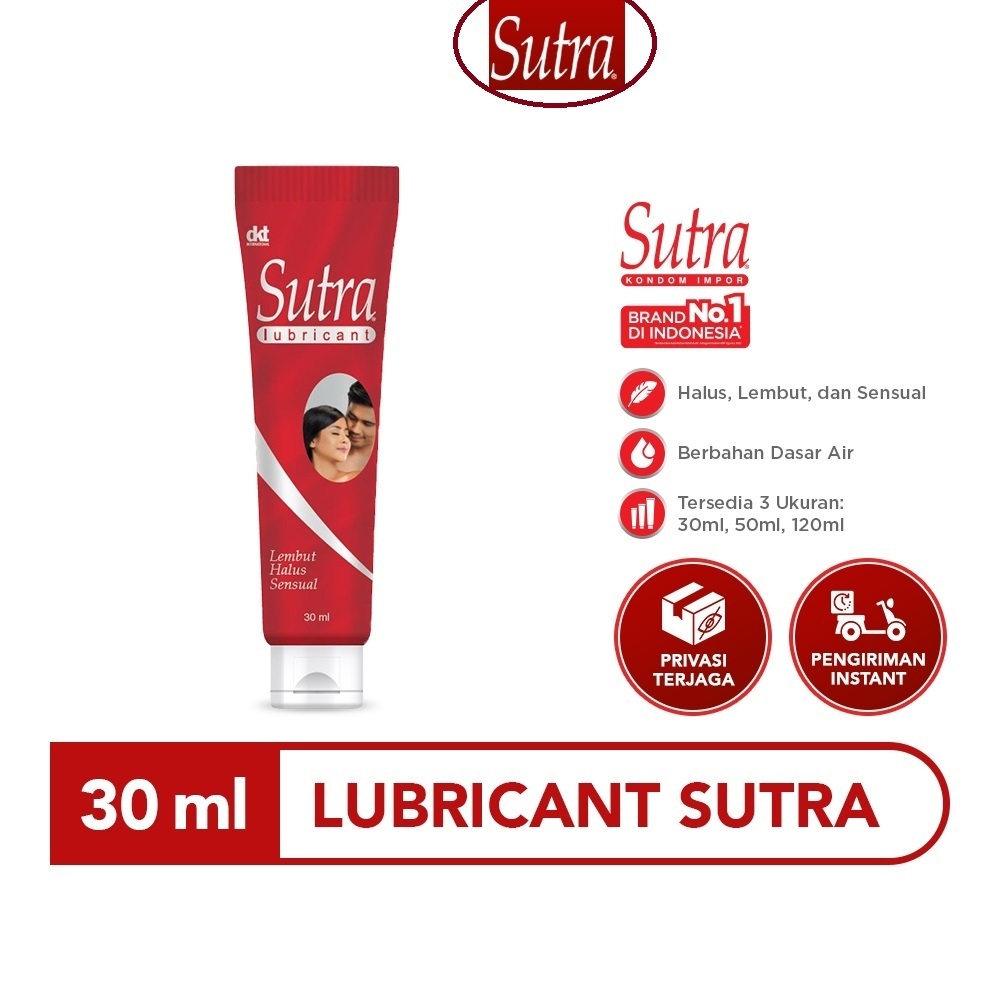 SUTRA LUBRICANT - LUBRICANT SUTRA 30ML PELUMAS SUTRA