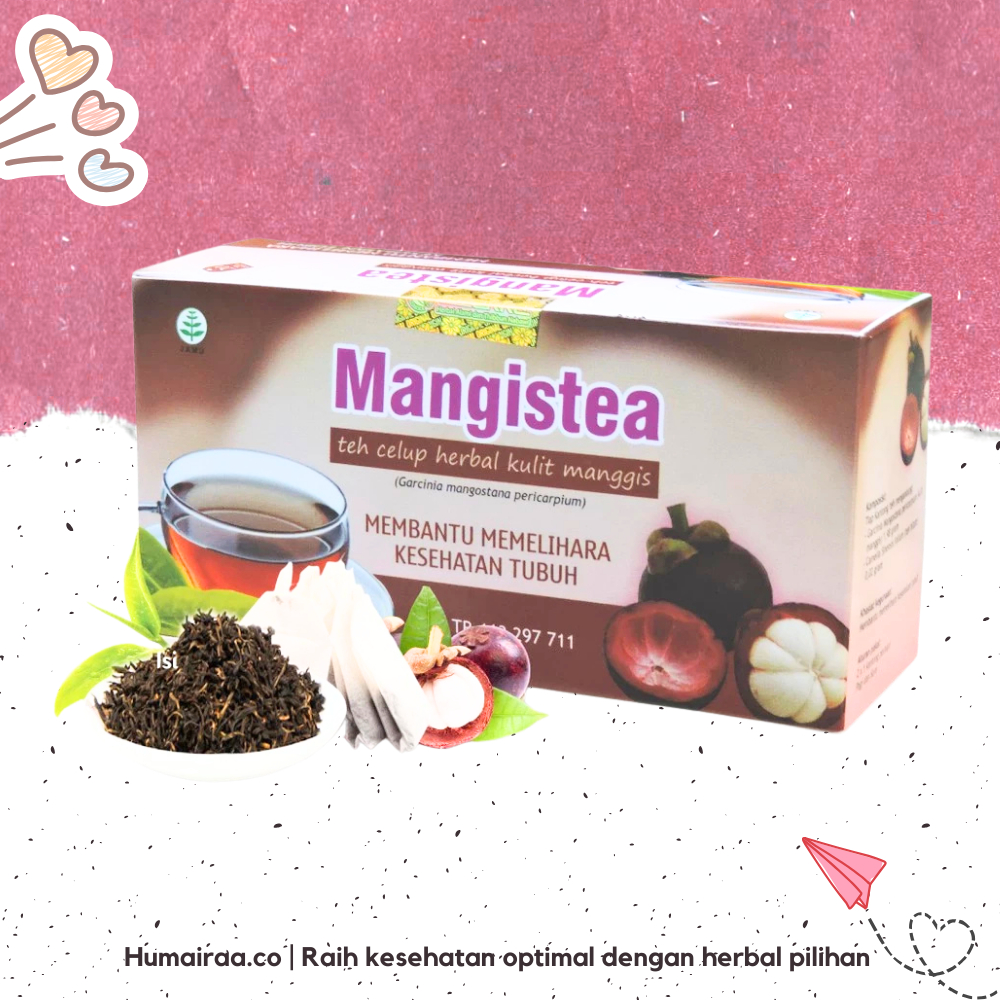 

Teh Celup Manggis Mangistea Tazakka 100% ORIGINAL TANPA RAGU OBAT HERBAL BPOM HALAL MUI DINKES PIRT
